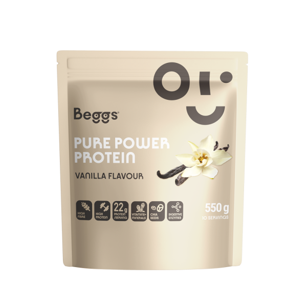 Beggs Pure Power Protein Vanilla (550 g)