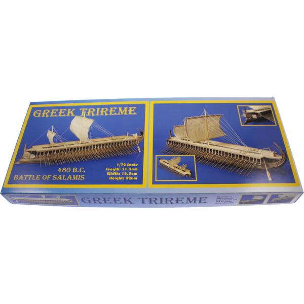Dušek Řecká triréma 480 př.n.l 1:72 kit (obrázek 7)