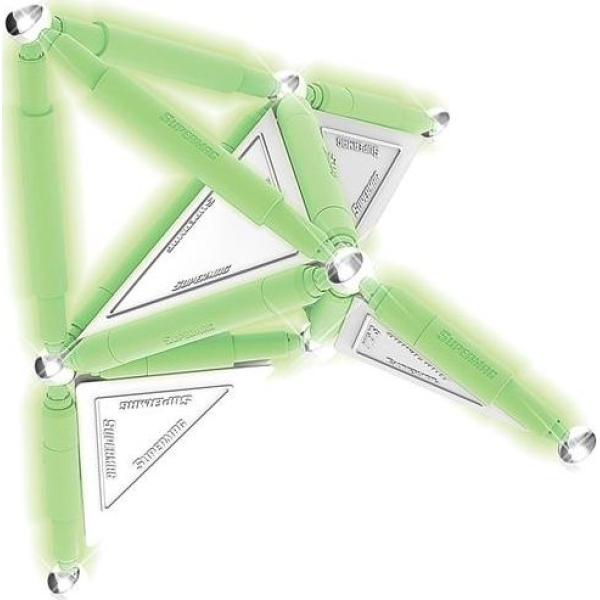 SUPERMAG magnetická stavebnice Tags glow 48ks (obrázek 4)
