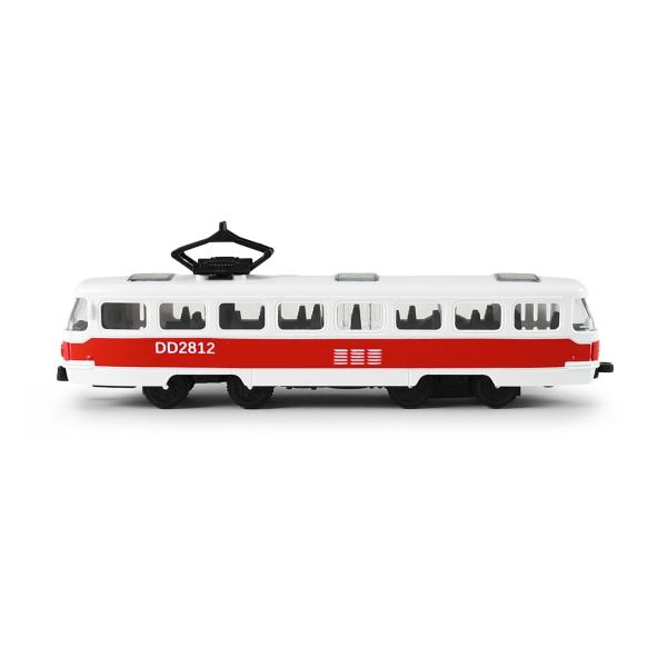 Tramvaj MHD červená 16 cm (obrázek 3)
