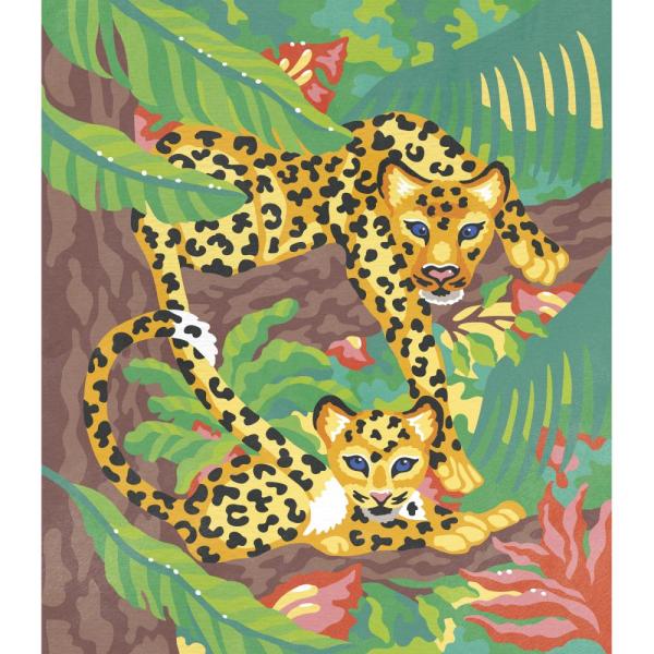 Janod Atelier Sada Maxi Malování podle čísel Šelmy od 7 let (obrázek 8)