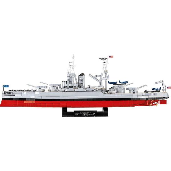 Cobi II WW Pennsylvania Class Battleship 2v1, 2088 k EXECUTIVE EDITION (obrázek 4)