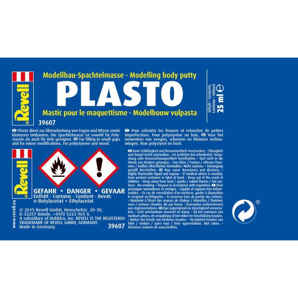 Plasto 39607 – modelářských tmel 25g