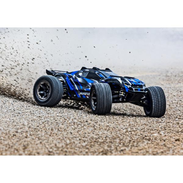Traxxas Rustler 4x4 Ultimate VXL RTR modrý (obrázek 9)