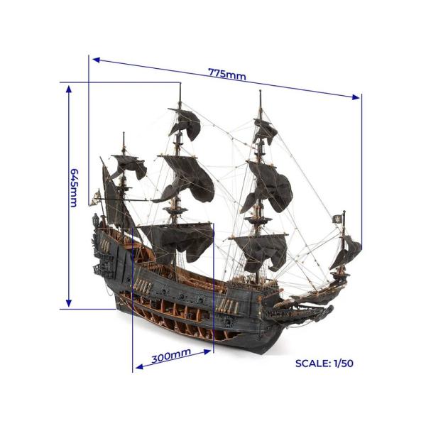 OCCRE Flying Dutchman 1:50 kit