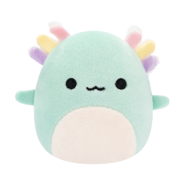 SQUISHMALLOWS Micromallows 4Pack - Axolotl, Kočka, Taco, Žralok (obrázek 6)