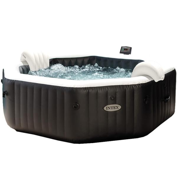 Nafukovací vířivka INTEX 28458 PureSpa Jet & Bubble Deluxe Set (průměr 201 cm)