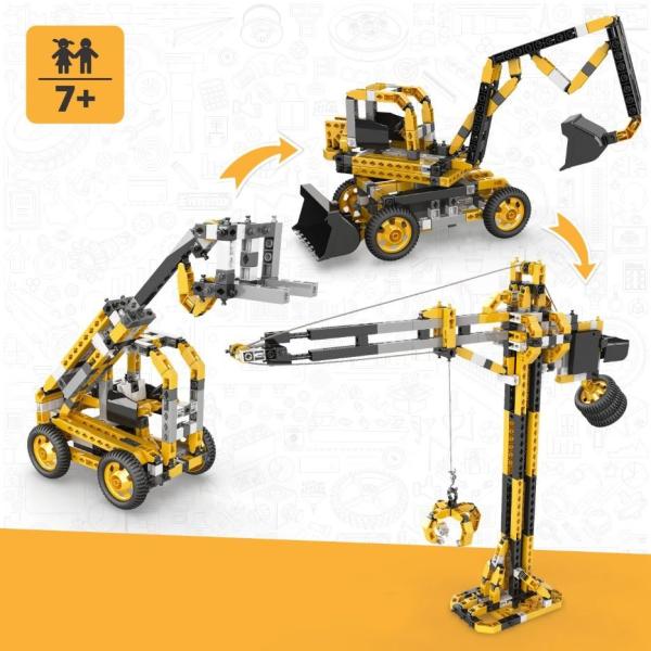 Engino Creative builder vysokozdvižný vozík machinery motorized set