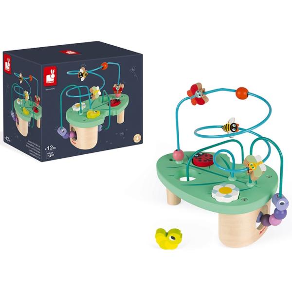 Janod Motorický labyrint Housenka