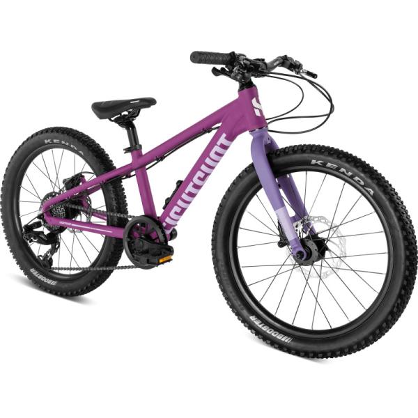 PUKY Dětské kolo 20″ X-COADY SL DISC, flat violet