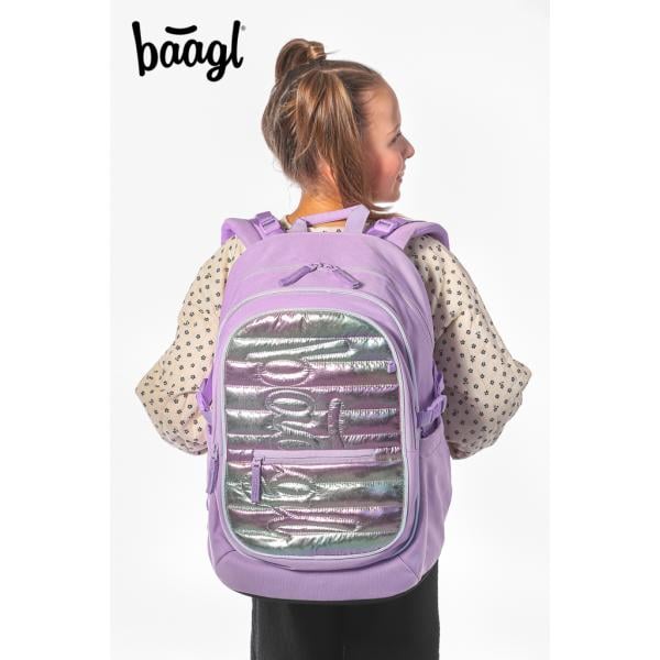 BAAGL Školní batoh Core Lavender (obrázek 11)