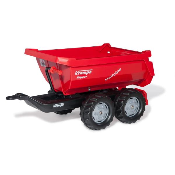 Rollytoys Vlečka za traktor Halfpipe Krampe červená