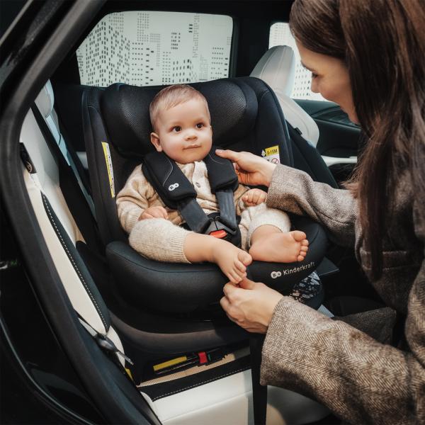 KINDERKRAFT Autosedačka i-360 2 Plus (40-150 cm) Black