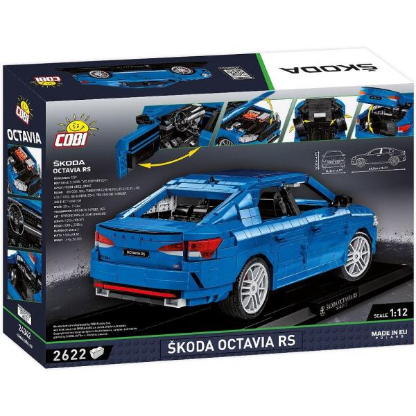 Cobi Škoda Octavia IV RS, 1:12, 2520 k, EXECUTIVE EDITION