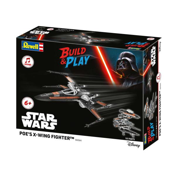 Build & Play SW 06564 – Poe’s X-Wing Fighter (1:78)