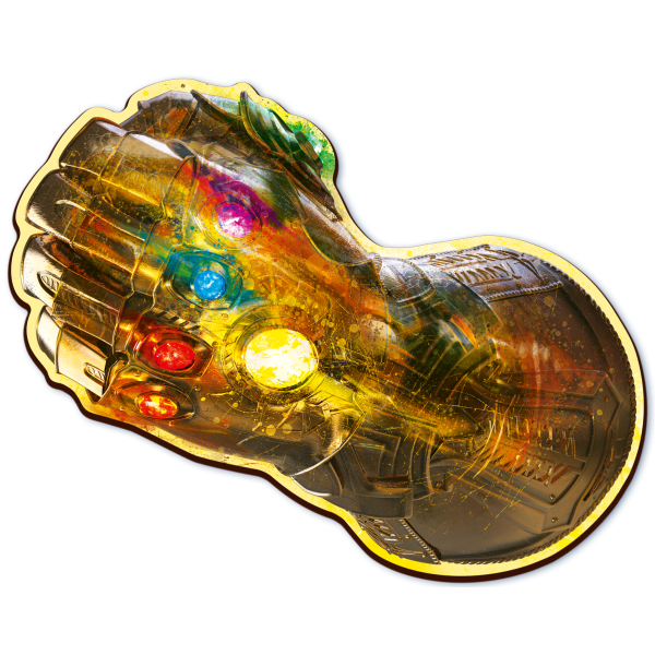 Trefl Dřevěné puzzle 500+5 – Avengers Rukavice nekonečna