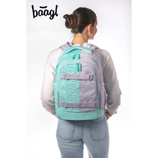 BAAGL SADA 5 Skate Max Sweet: batoh, penál, sáček, sportovní taška, ledvinka (obrázek 9)