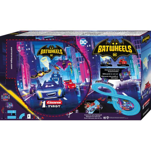Autodráha Carrera FIRST - 63047 DC Batweels 2.4 (obrázek 6)