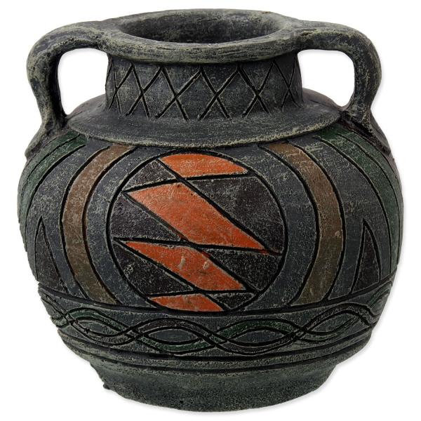 Dekorace Aqua Excellent Amfora modrá 10,8×10,8×10,5cm