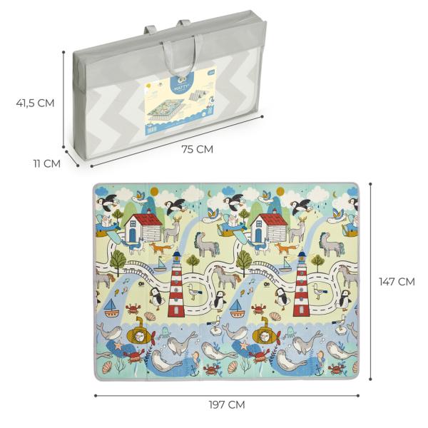 KINDERKRAFT Podložka hrací XPE Matty2