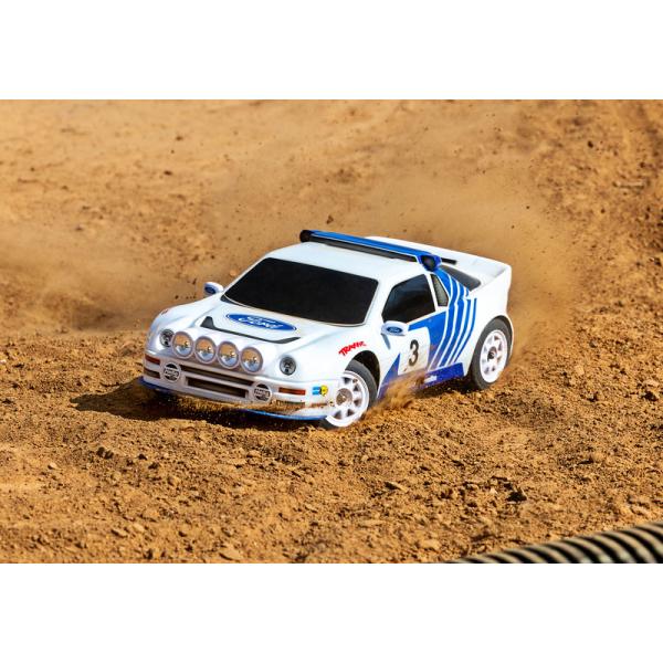 Traxxas Mini Rally Ford RS200 1:12 4WD VXL RTR modrý (obrázek 5)