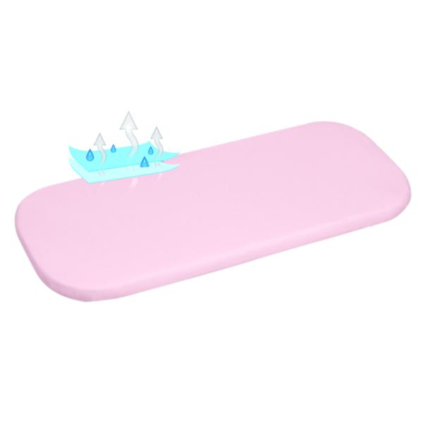Babymatex Prostěradlo nepromokavé Jersey 70x140 cm růžová (obrázek 9)
