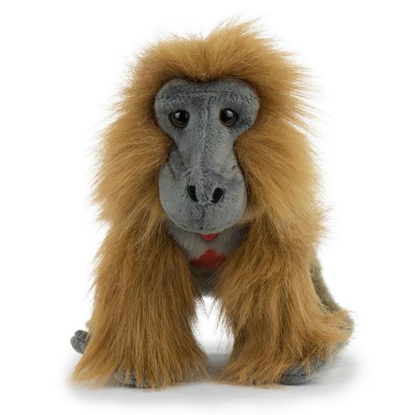 WILD LIFE Pavián dželada realistická plyšová hračka 28cm