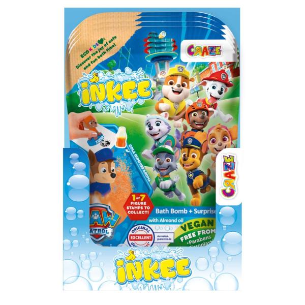 INKEE - Šumivá bomba do koupele s překvapením - Paw Patrol (obrázek 3)
