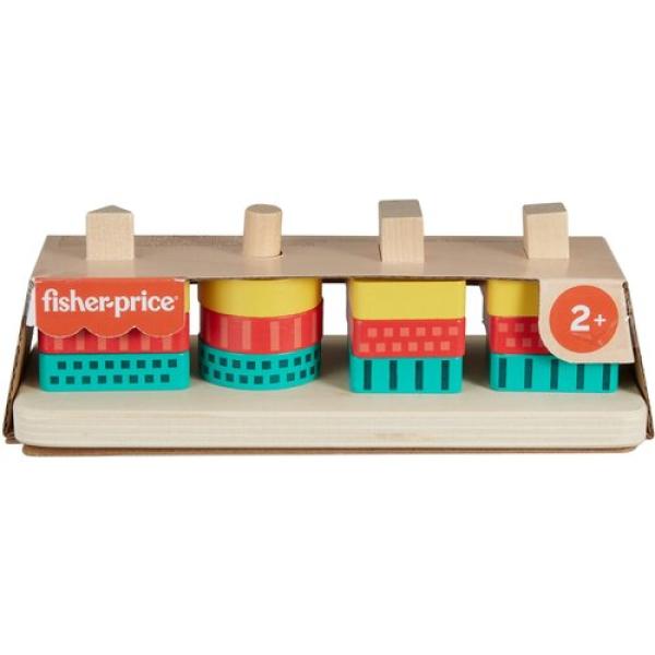 Fisher Price Dřevěná skládačka tvary (obrázek 3)