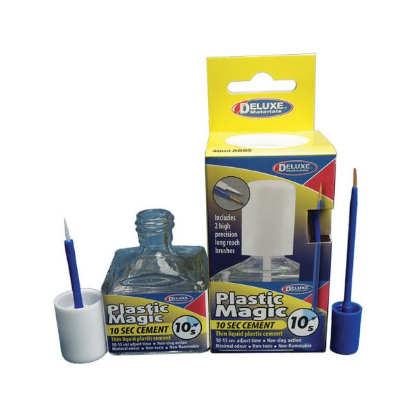 Deluxe Materials AD83 Plastic Magic 10S 10 Second Cement 40Ml-image