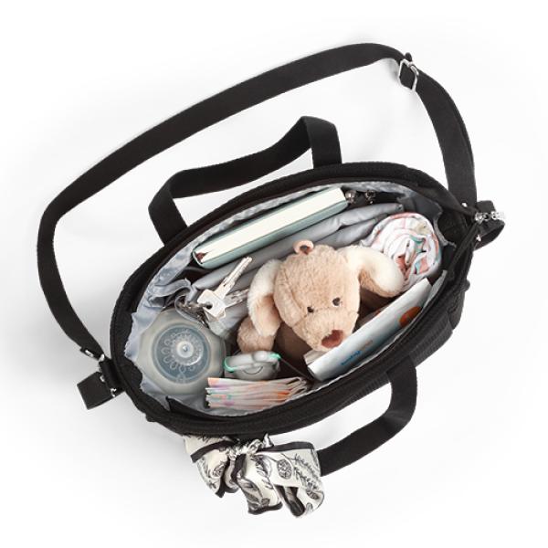 BABYONO Přebalovací taška Carmen - černá (obrázek 3)