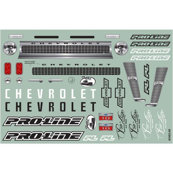 Pro-Line karosérie 1:10 Chevrolet C-10 1966 (Crawler 313mm) (obrázek 8)