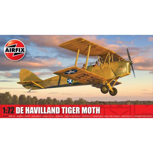 Classic Kit letadlo A02106A - de Havilland Tiger Moth (1:72)