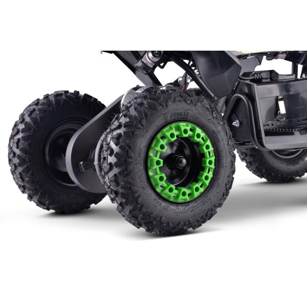 Elektrická čtyřkolka pro děti Beneo Motors Raptor zelená - 800W (obrázek 3)