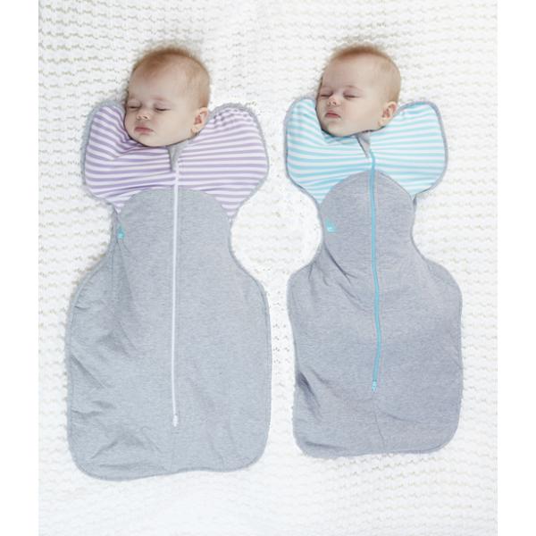 LOVE TO DREAM Rychlozavinovačka swaddle Up Winter, Lilac 6 – 8,5 kg