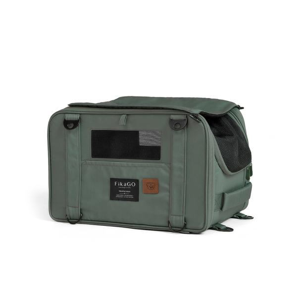 Fikago Nosič cestovný pre psy a mačky Truffle Plus Green