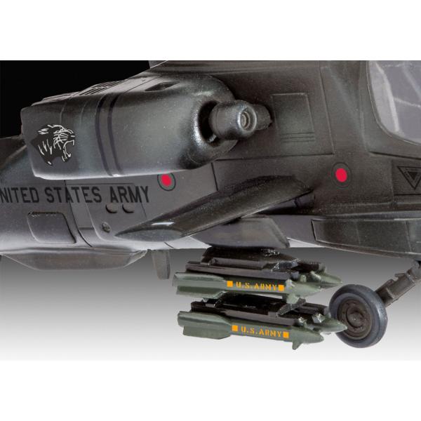Plastic modelky vrtulník 04985 – AH-64A Apache (1: 100)
