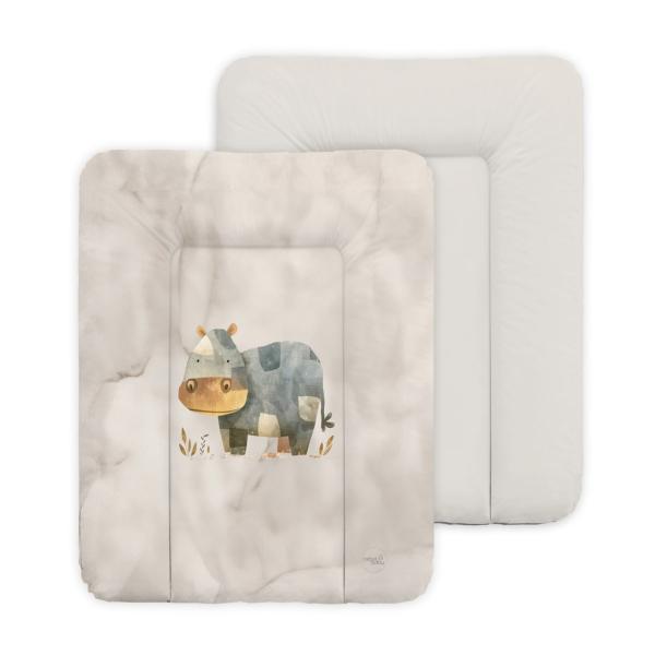 Ceba Podložka přebalovací měkká (50×70) Basic Cosy Hippo