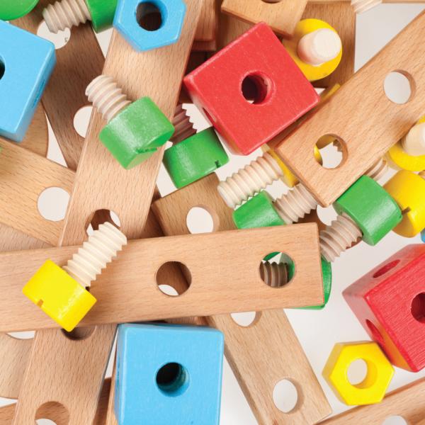 Tidlo Dřevěná skládací stavebnice (obrázek 3)