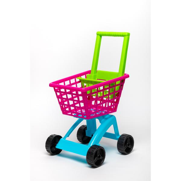 Nákupný vozík - ružový