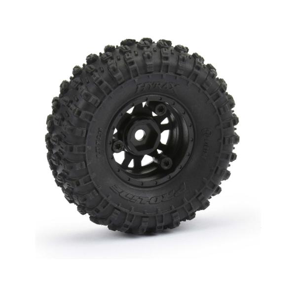 Pro-Line kolo 1:24, pneu Hyrax, disk Impulse H7 černý (4) (obrázek 4)