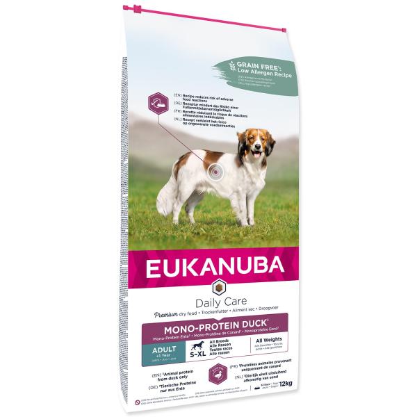 Euk Daily Care Adult Mono Protein Duck 12kg (obrázek 5)