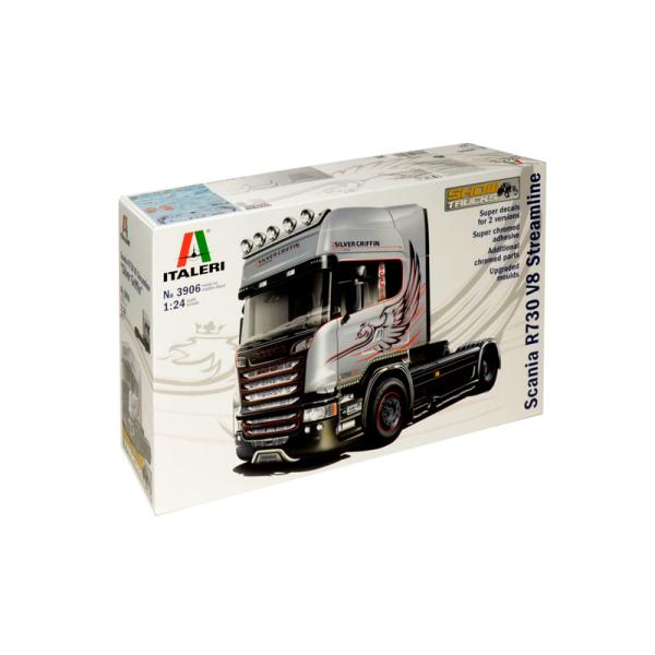 Model Kit truck 3906 - SCANIA R730 STREAMLINE 4x2 (1:24)