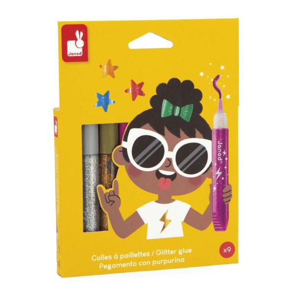 Janod Colorino Lepidlo s glitry 9 barev (obrázek 6)