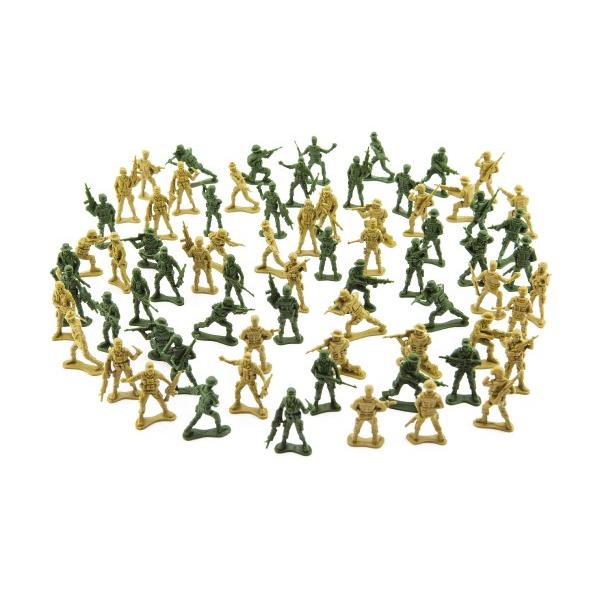 Sada vojaci 150g 2 farby plast CZ design