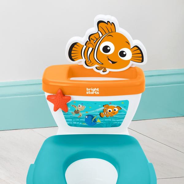BRIGHT STARTS Toaleta dětská se zvukem Finding Nemo™ My Size Potty™ 18m+, do 23kg (obrázek 5)