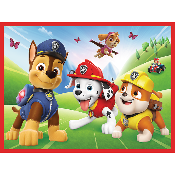 Trefl Puzzle 2v1 + pexeso – Psí tým v akci / Viacom PAW Patrol