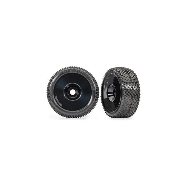 Traxxas koleso 3.0", disk čierny, pneu Response Pro (2)
