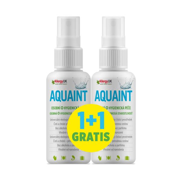 Aquaint 100% ekologická čistící voda 50ml + 50ml gratis
