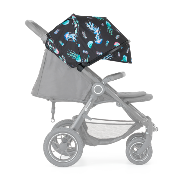 PETITE&MARS Stříška ke kočárku Street2 Limited 100 Jellyfish (obrázek 4)